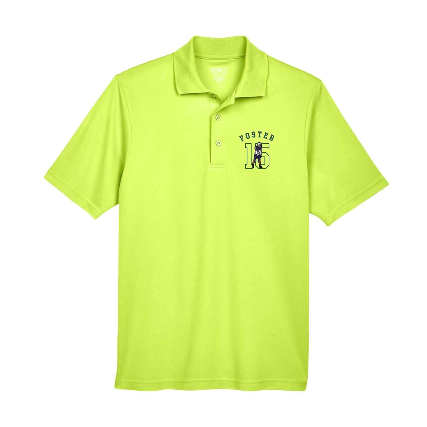 Performance Polo — Shirsey Arch in Yellow