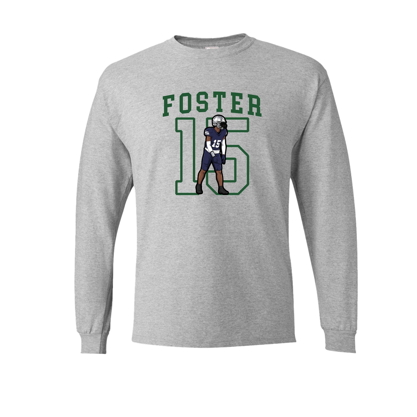 Long Sleeve Tee — Shirsey in Grey