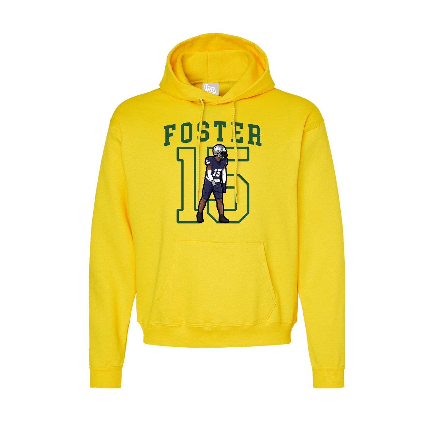 Hoodie — Shirsey in Yellow