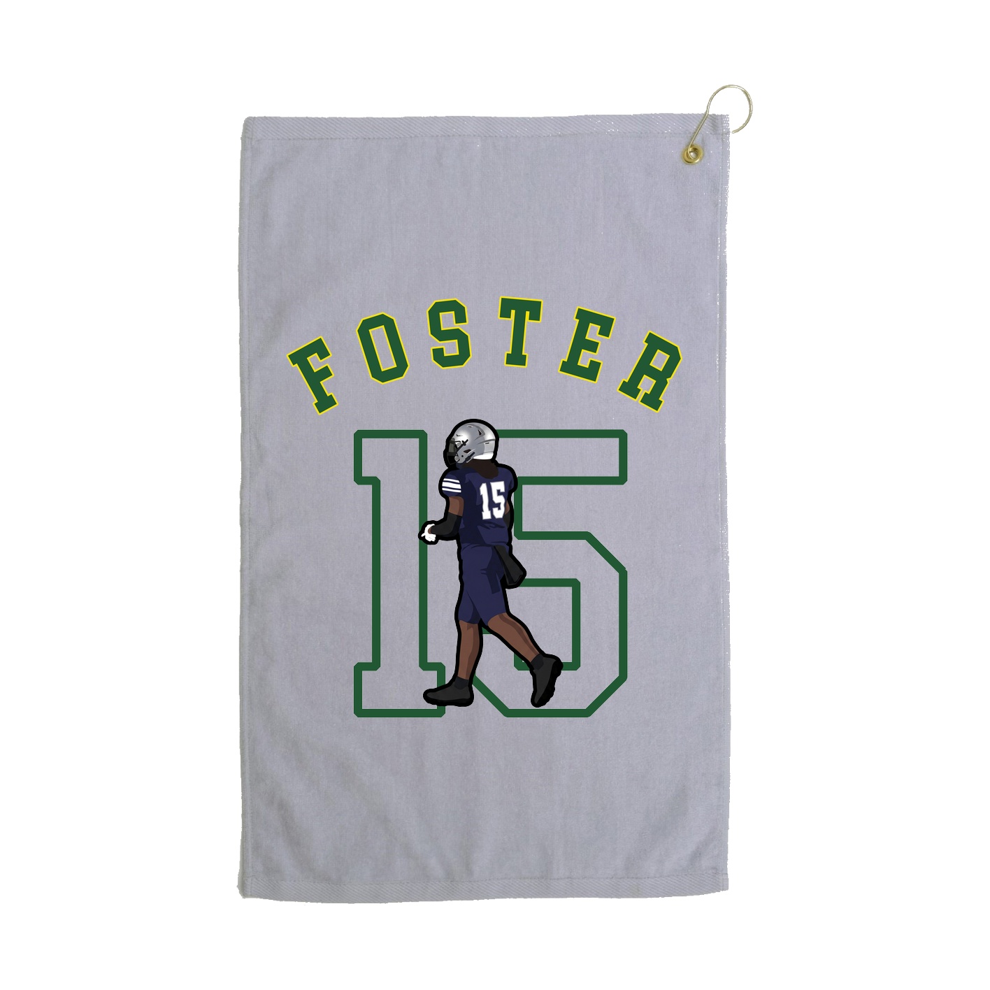 Golf Towel — Shirsey Arch in Grey