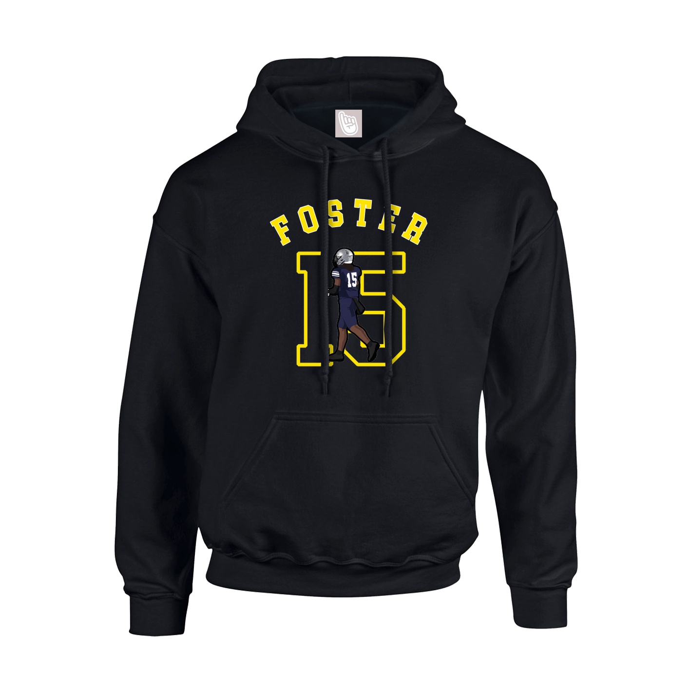 Hoodie — Shirsey Arch in Black