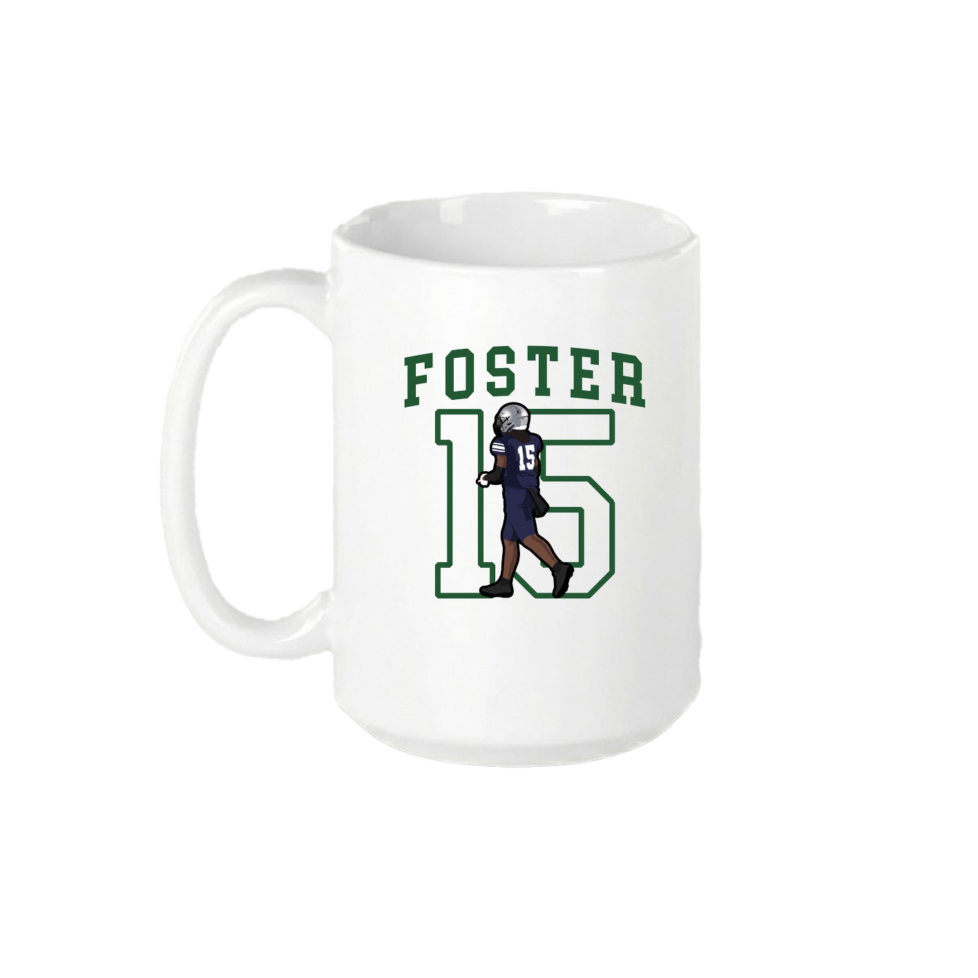 15oz Coffee Mug — Shirsey in White