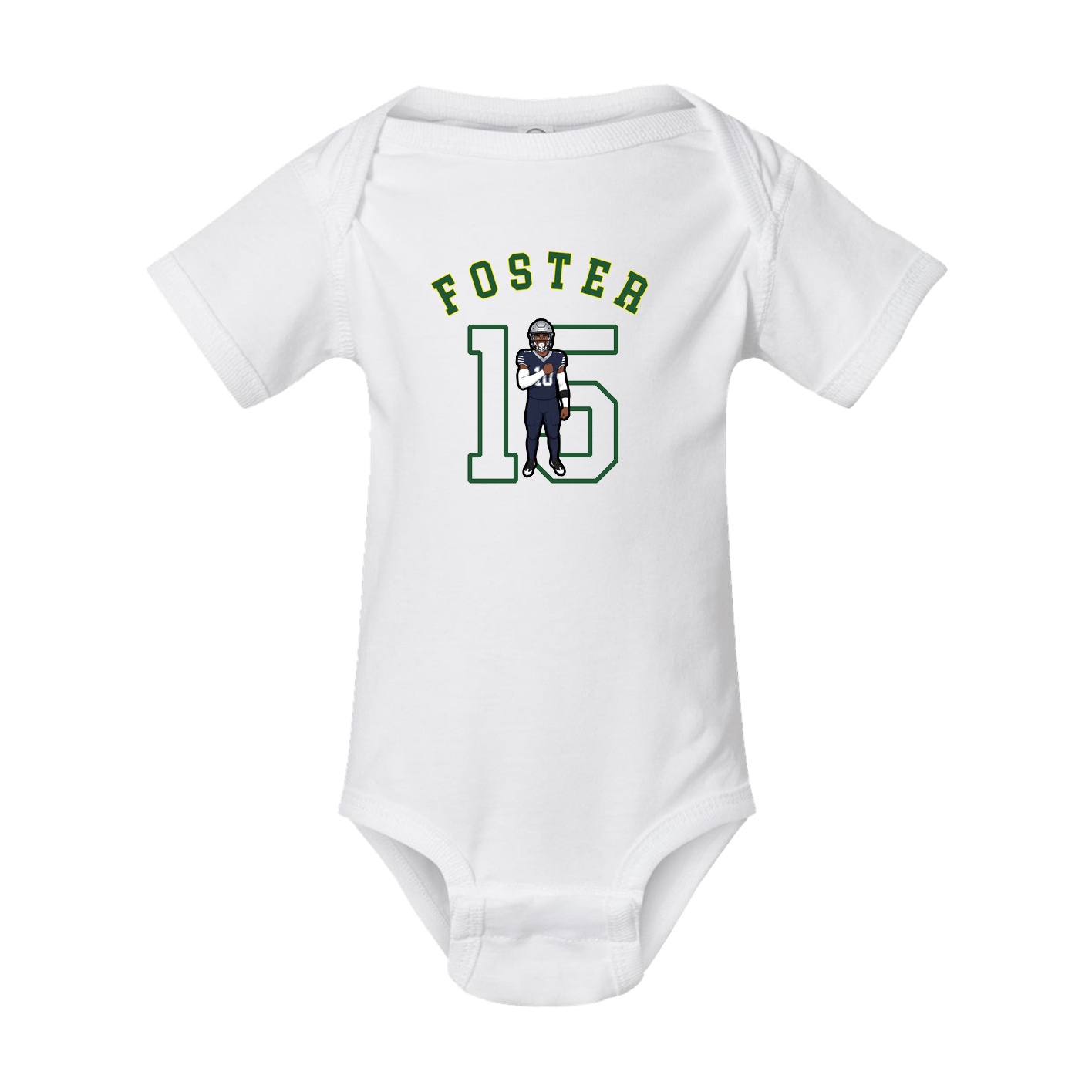 Baby Onesie — Shirsey Arch in White