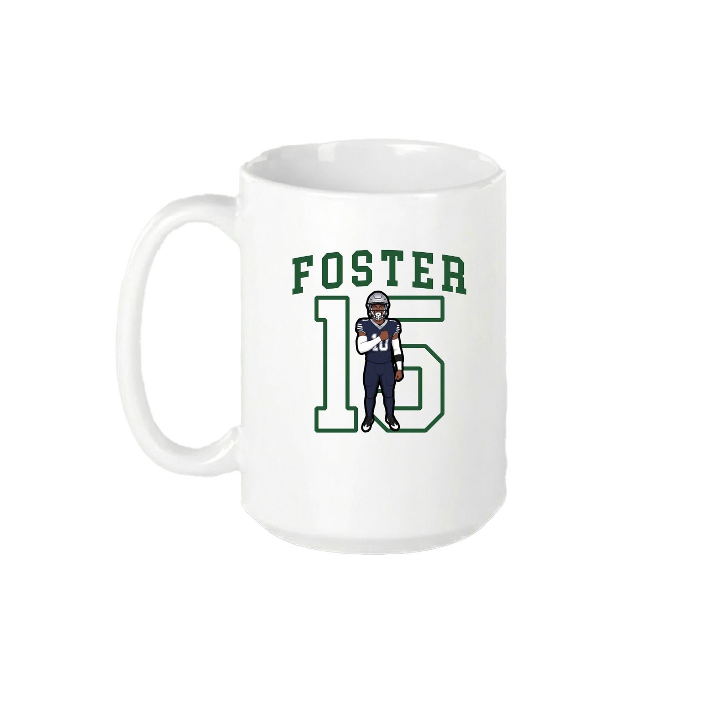 15oz Coffee Mug — Shirsey in White