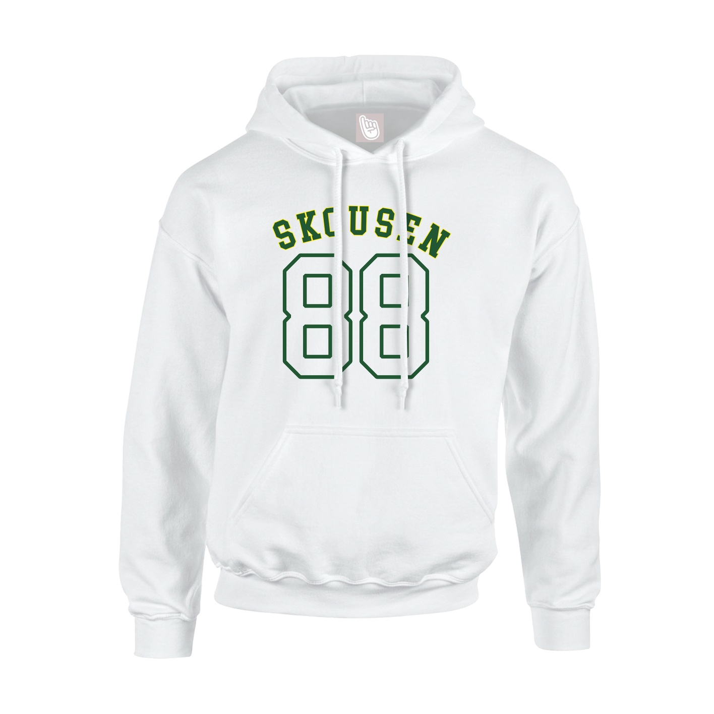Hoodie — Shirsey Arch in White