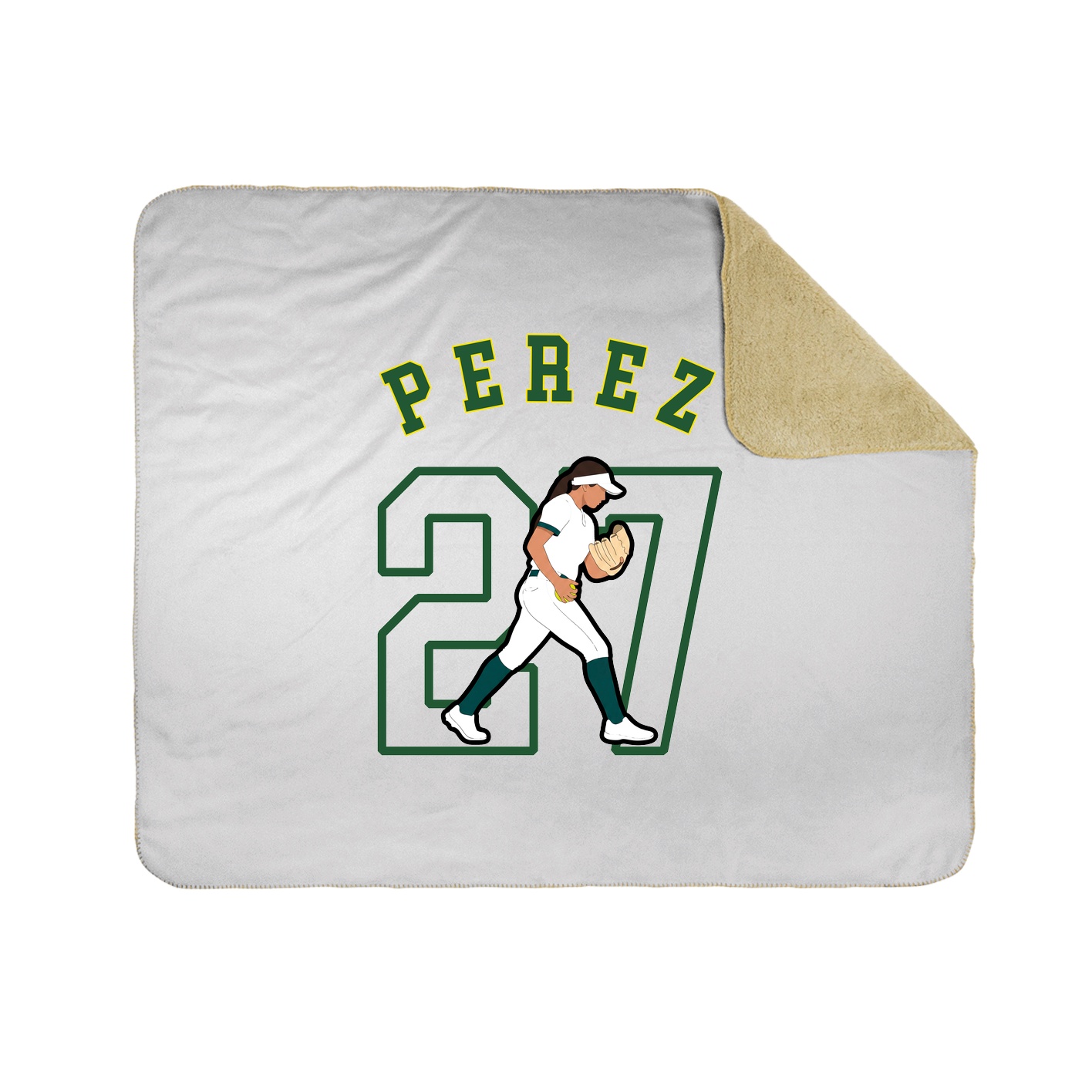 Throw Blanket — Shirsey Arch in White