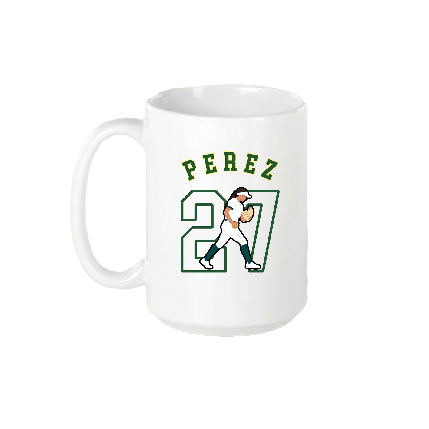 15oz Coffee Mug — Shirsey Arch in White