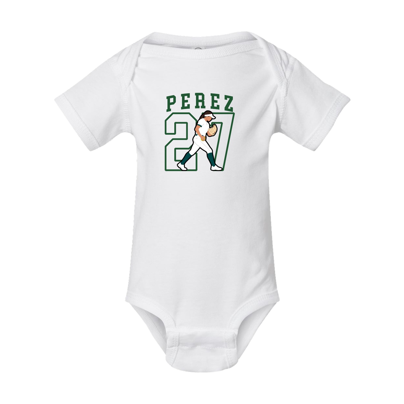 Baby Onesie — Shirsey in White