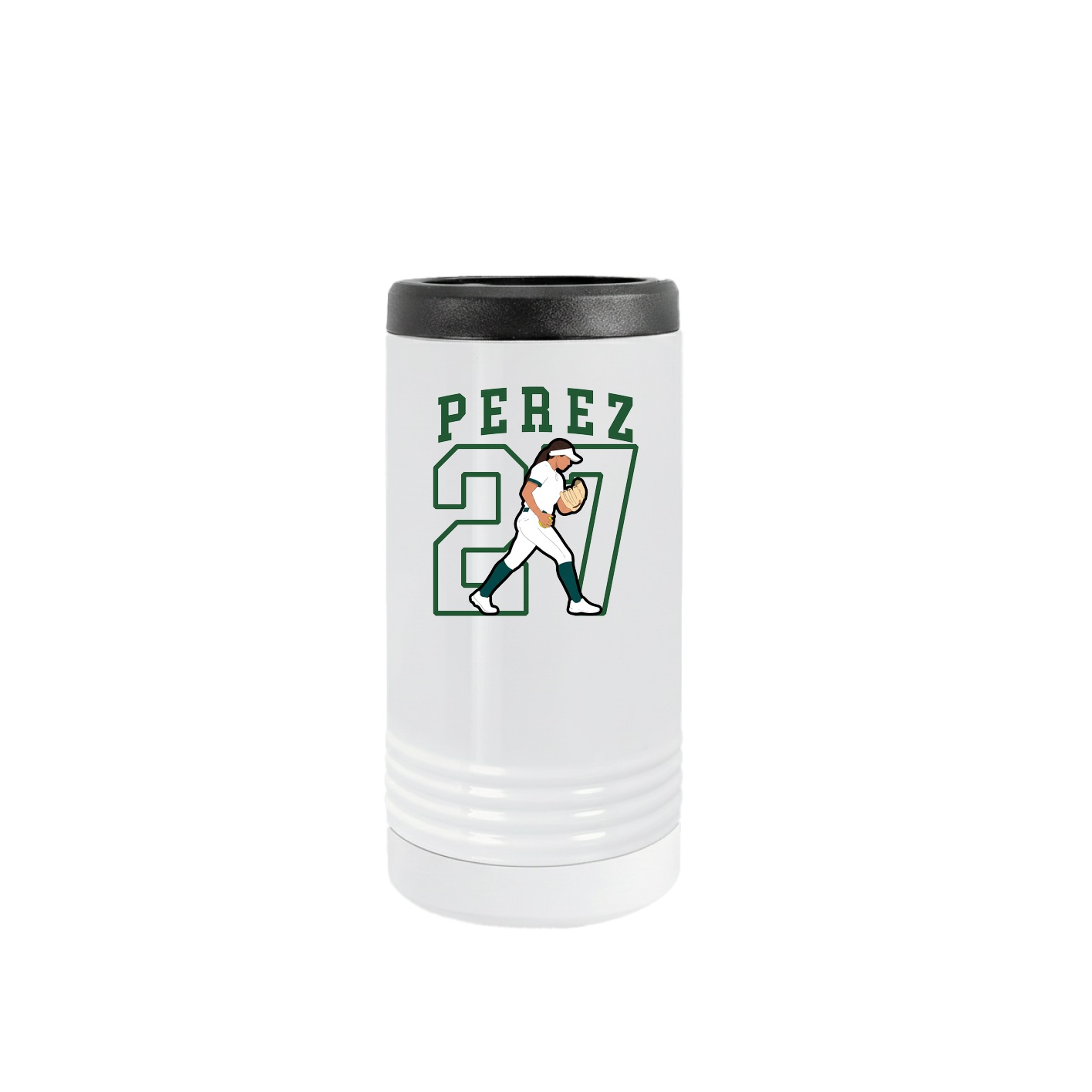 Slim Beverage Holder — Shirsey in White
