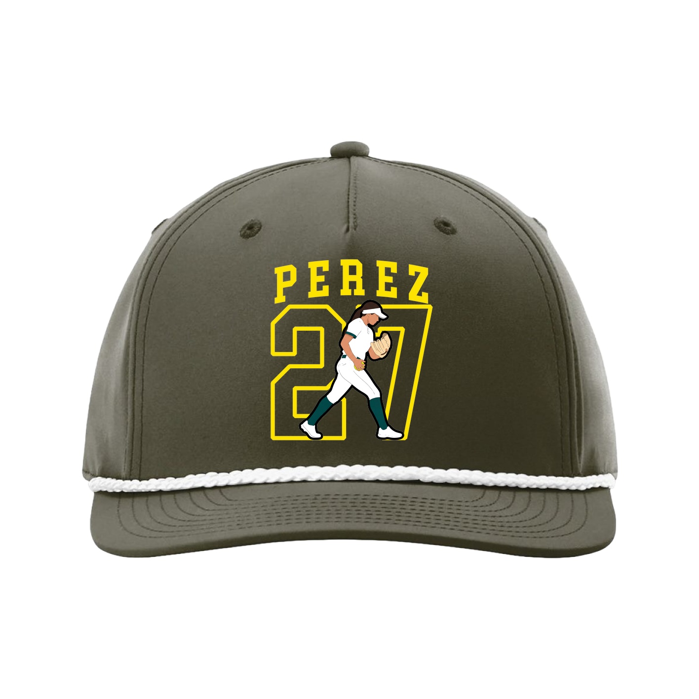Five-Panel Classic Rope Cap — Shirsey in Green