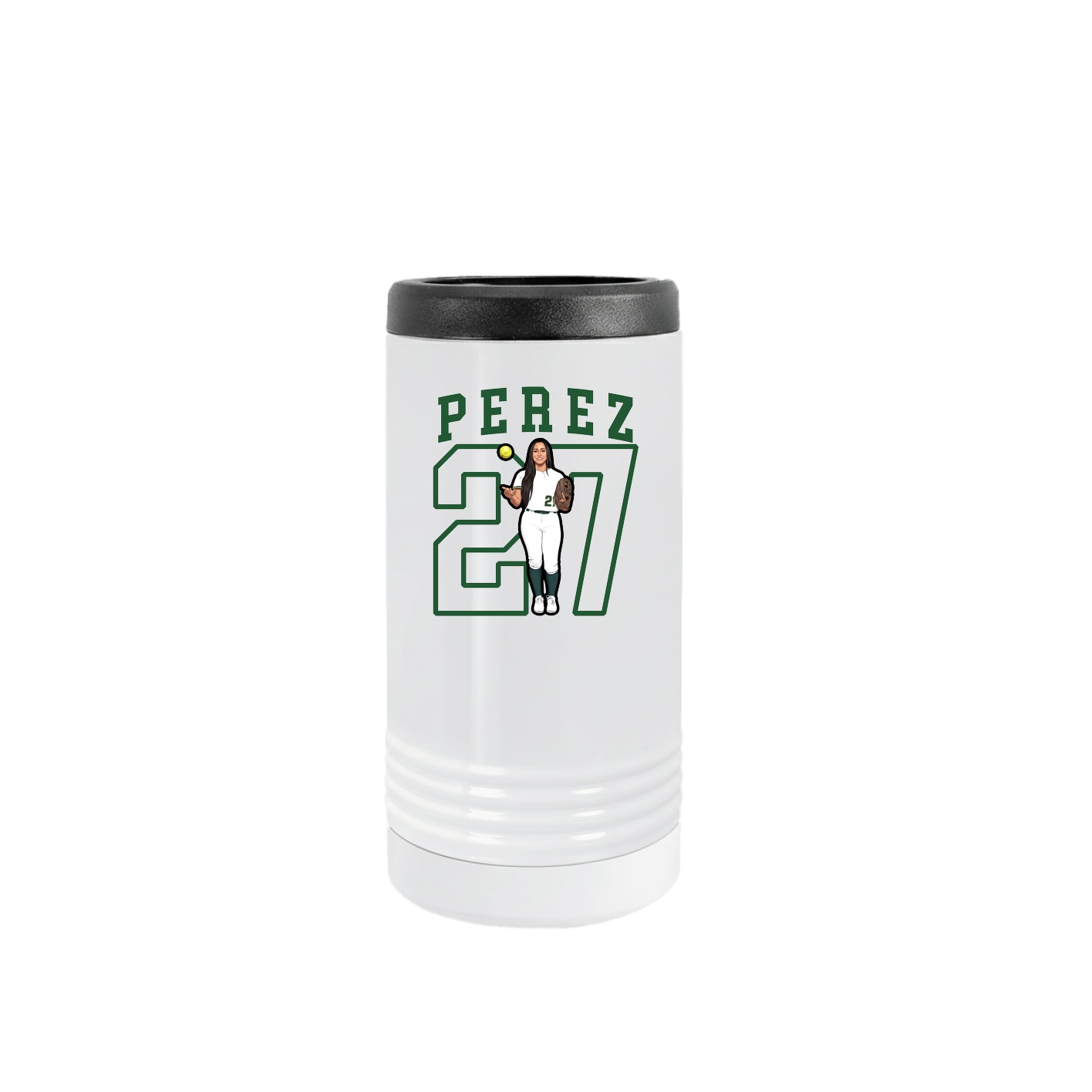Slim Beverage Holder — Shirsey in White