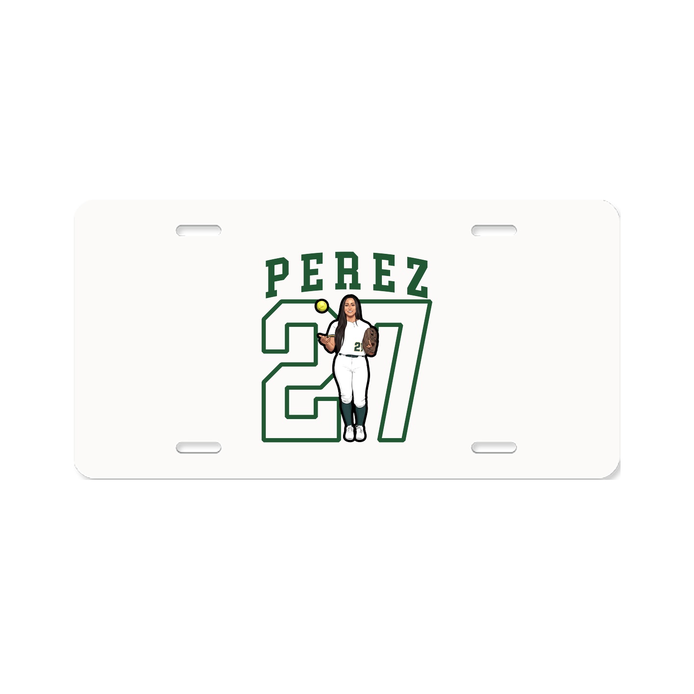 License Plate — Shirsey in Classic