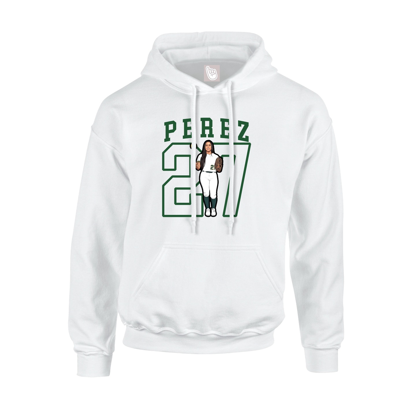 Youth Hoodie — Shirsey in White