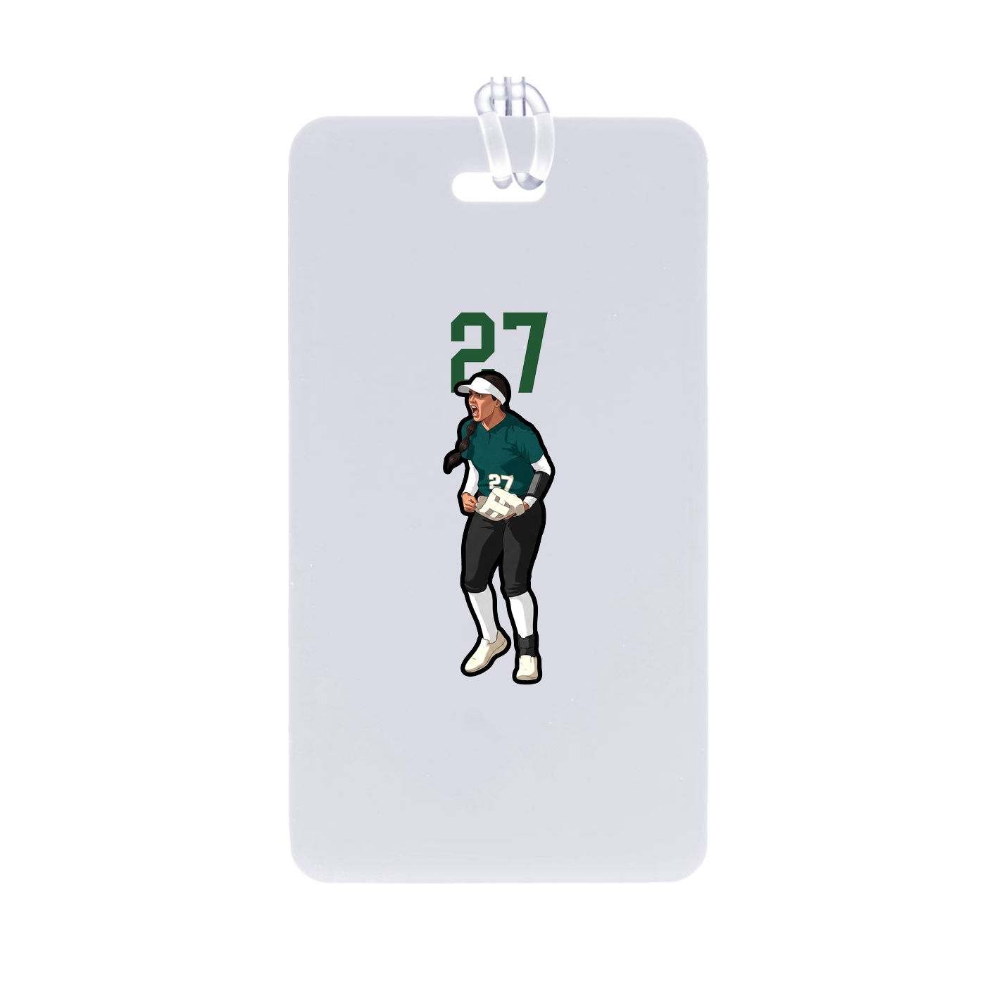 Bag Tag — Number Top in Classic