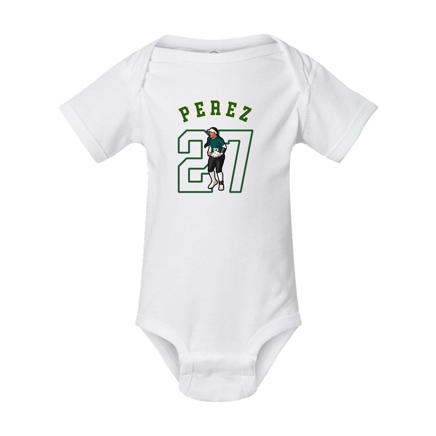 Baby Onesie — Shirsey Arch in White