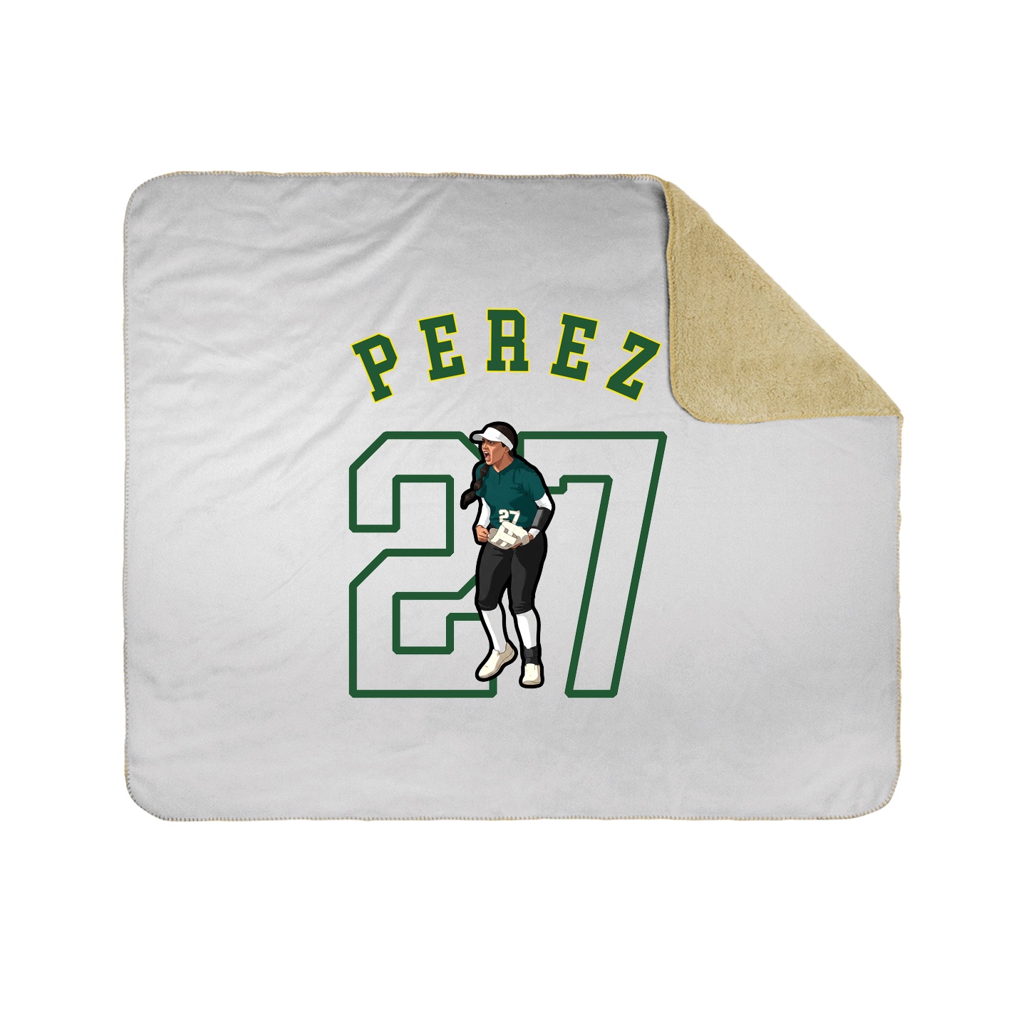 Throw Blanket — Shirsey Arch in White