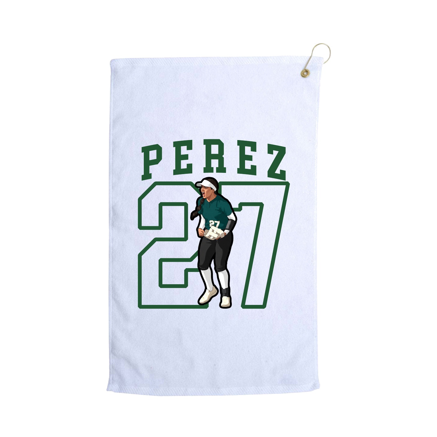 Golf Towel — Shirsey in White