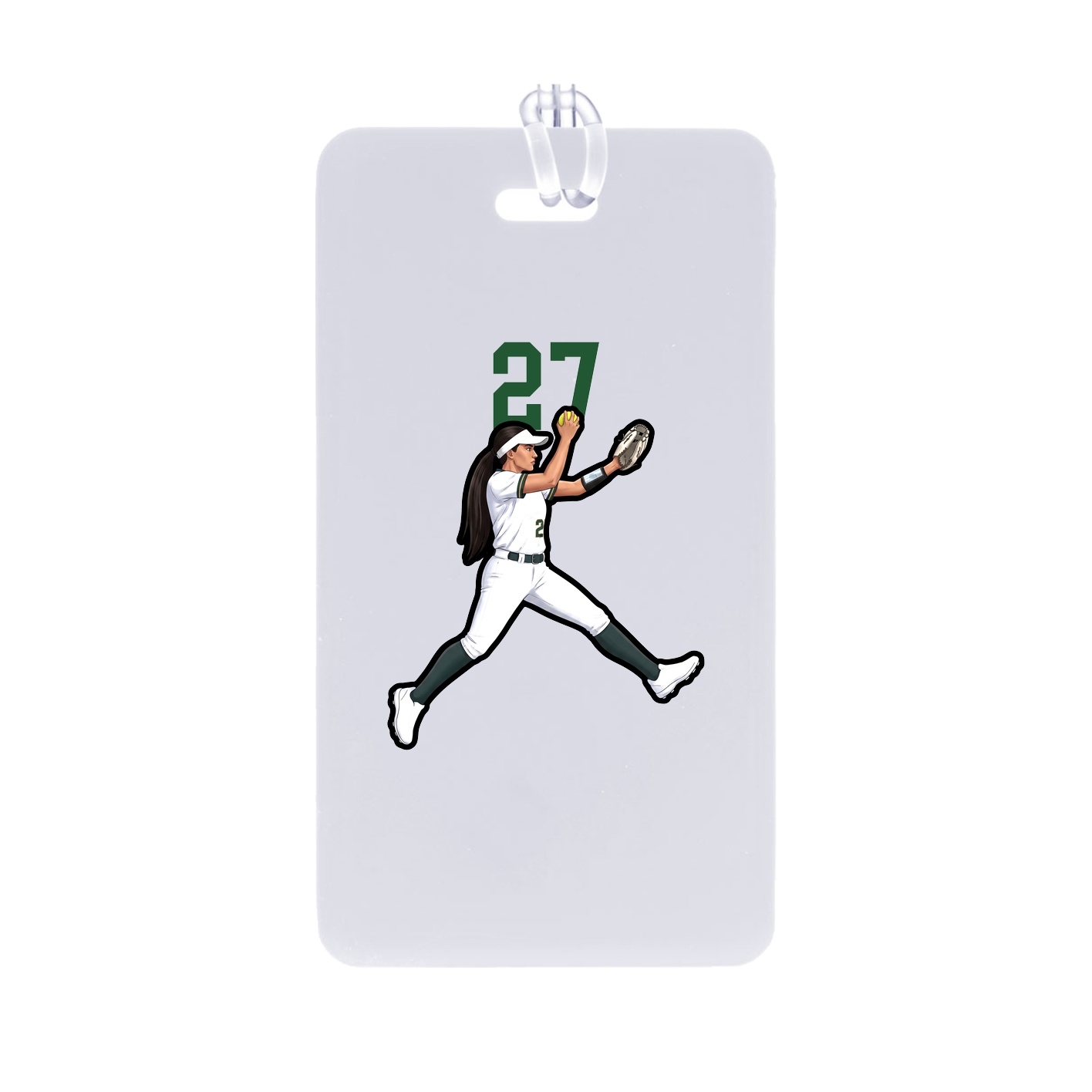 Bag Tag — Number Top in Classic