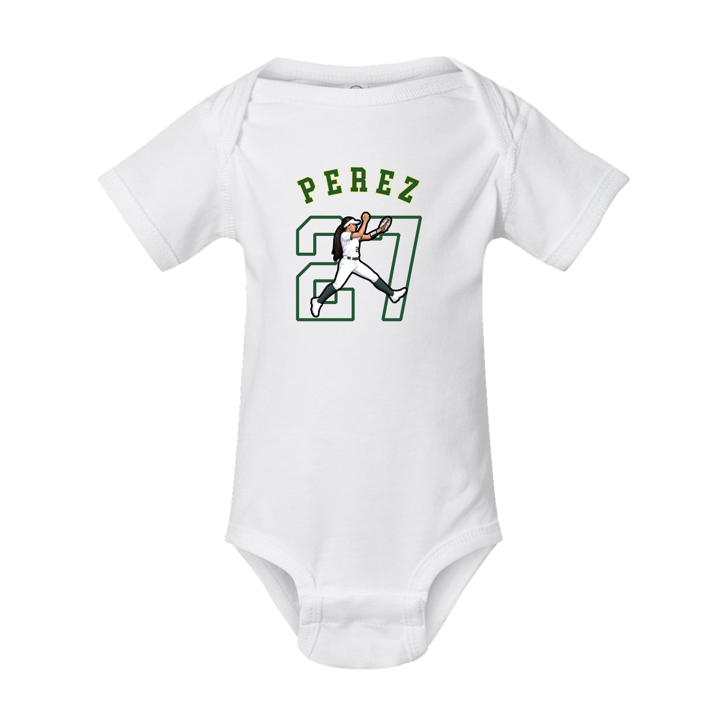 Baby Onesie — Shirsey Arch in White