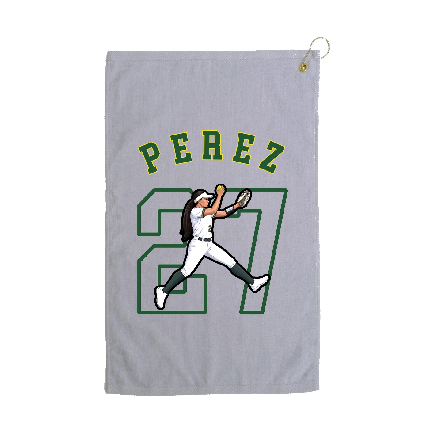 Golf Towel — Shirsey Arch in Grey