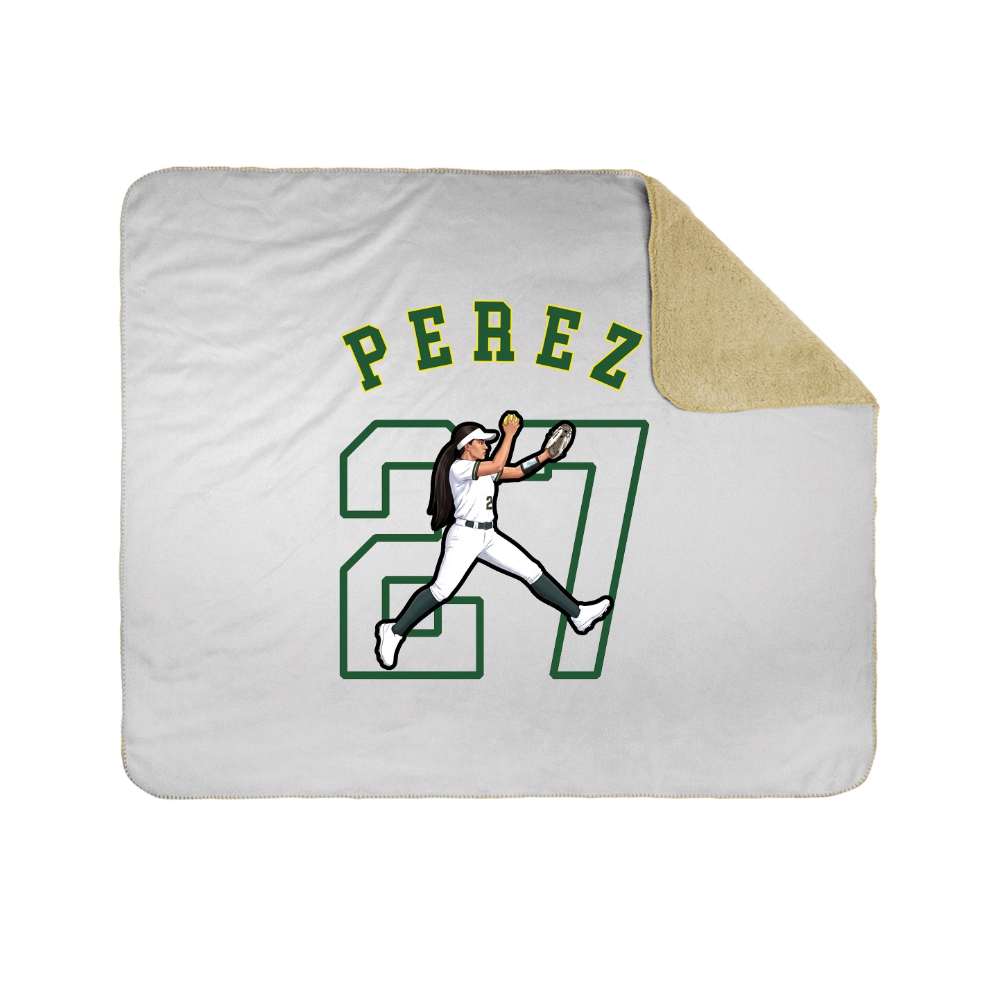 Throw Blanket — Shirsey Arch in White