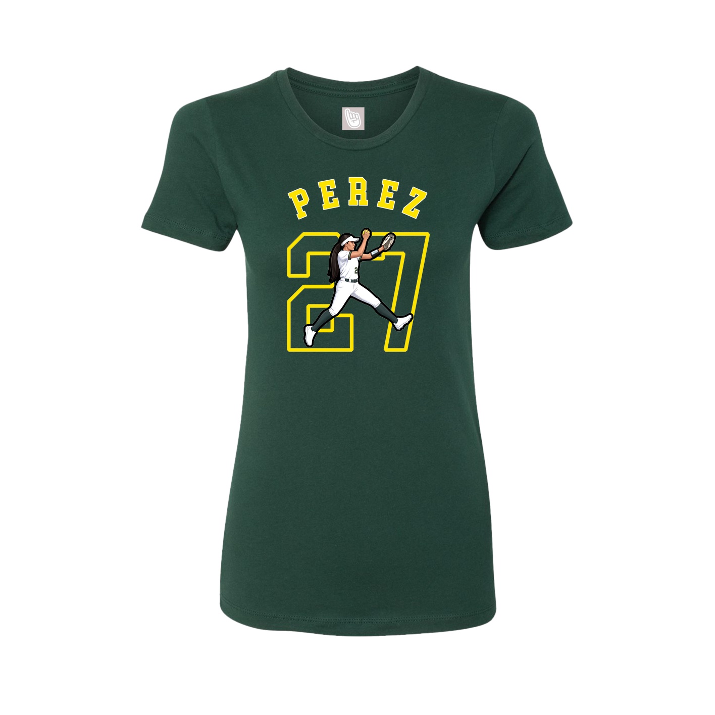 Womens Tee — Shirsey Arch in Green