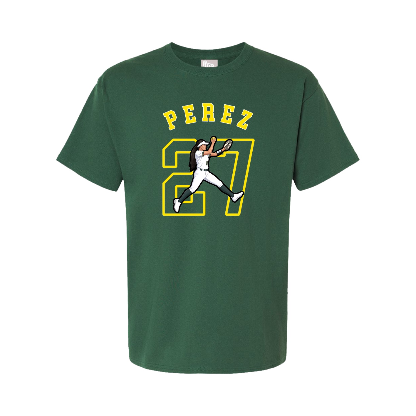 Youth Tee — Shirsey Arch in Green