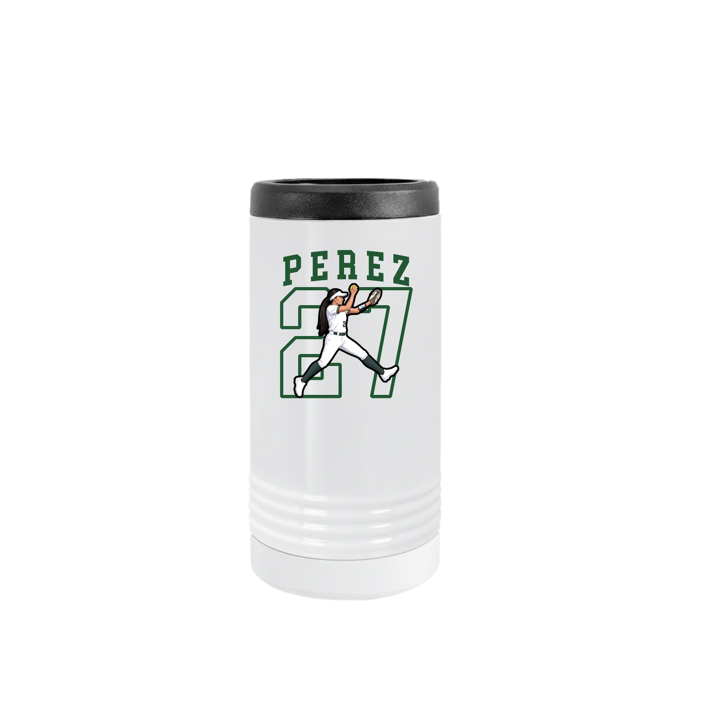 Slim Beverage Holder — Shirsey in White