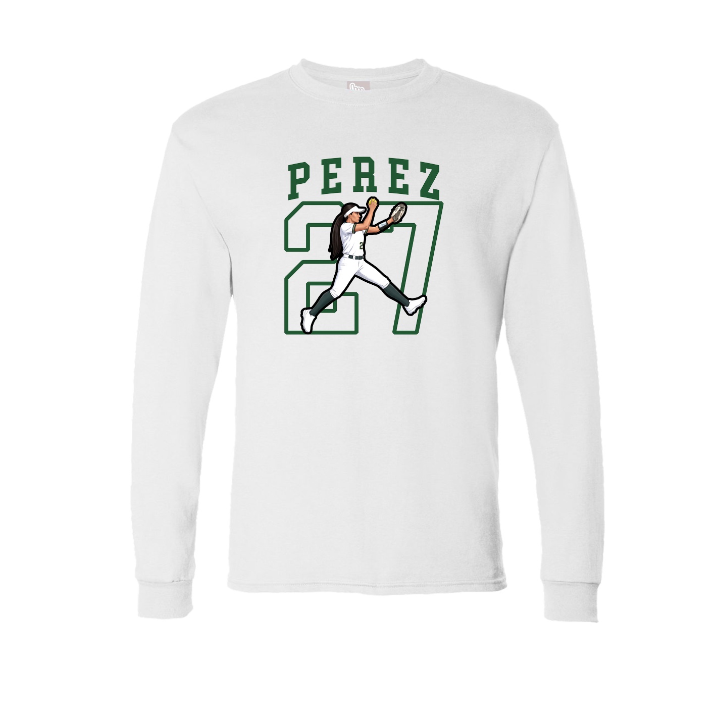 Long Sleeve Tee — Shirsey in White