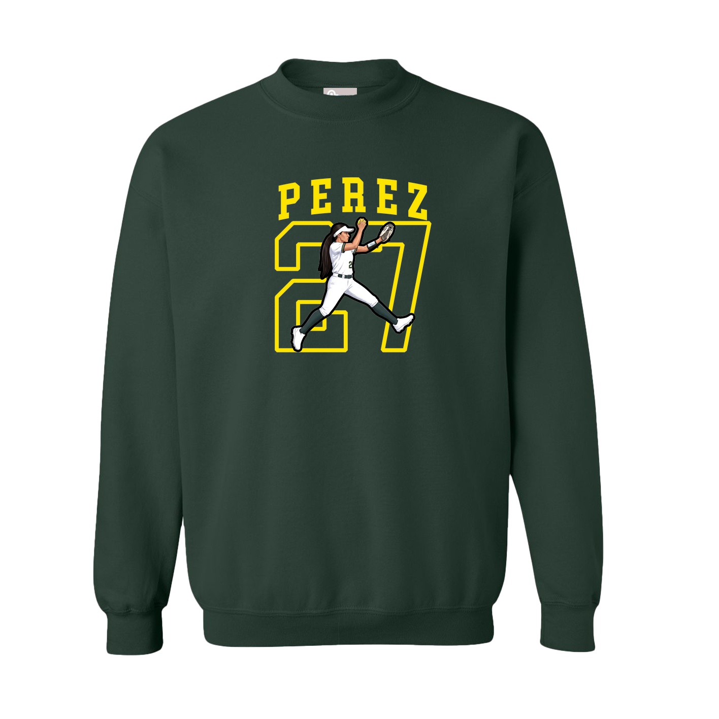 Fleece Crew — Shirsey in Green