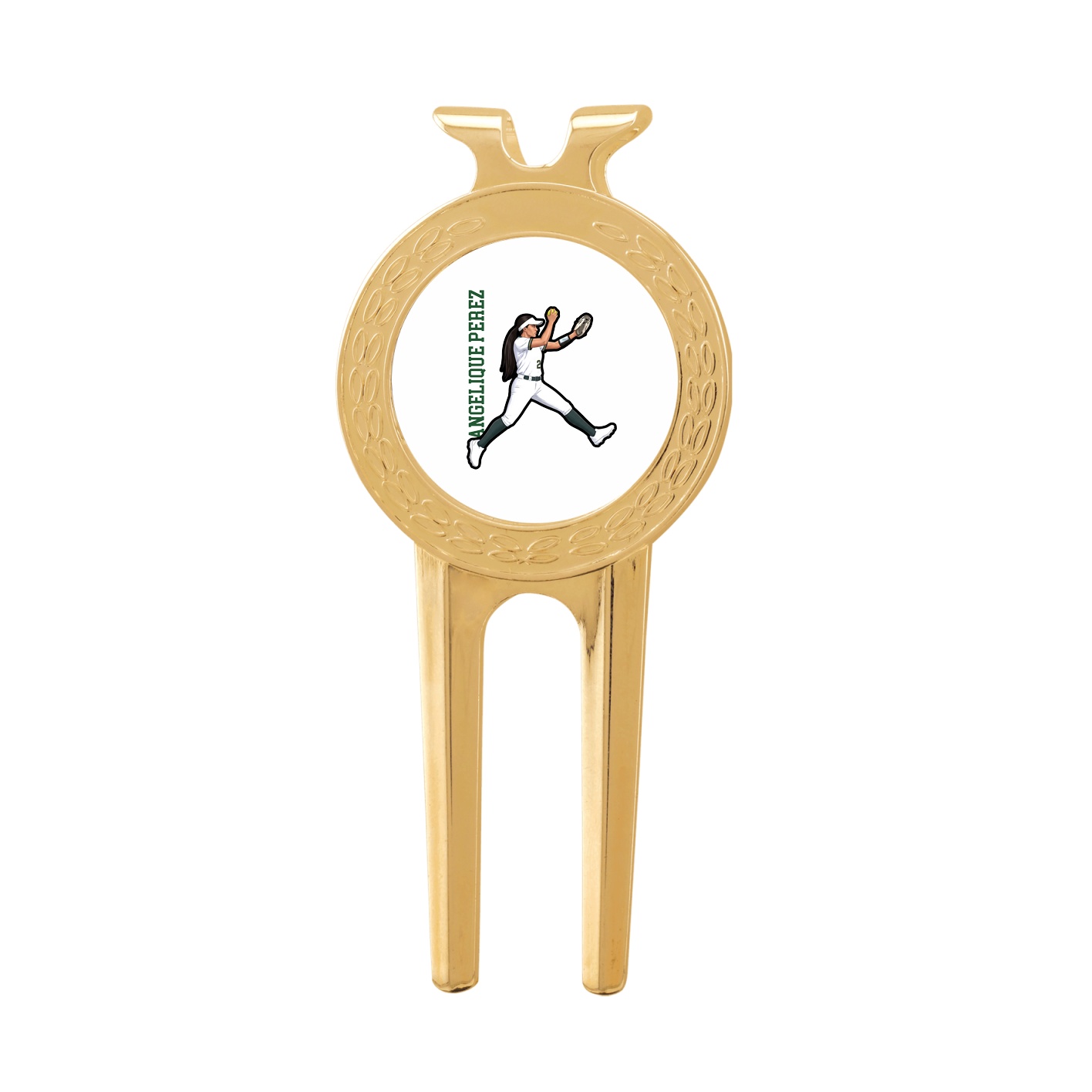 Divot Tool with Ball Marker — Name Vertical in Classic