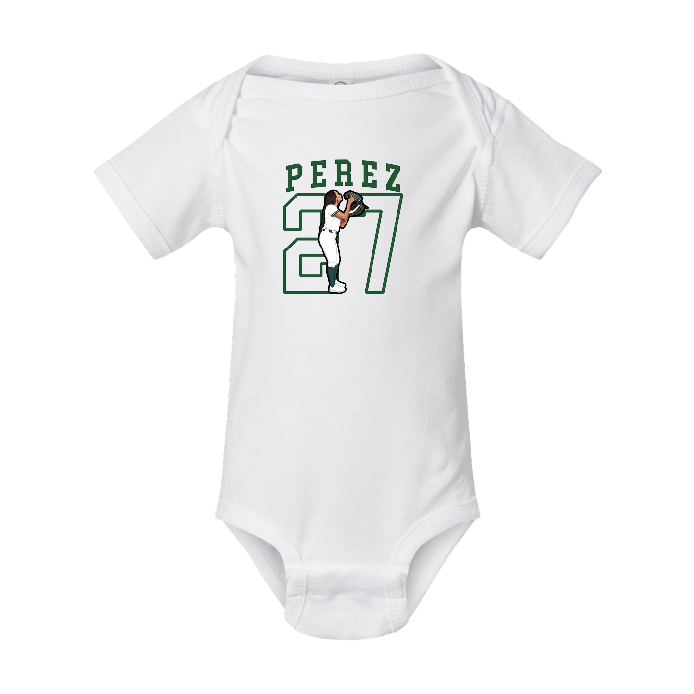 Baby Onesie — Shirsey in White