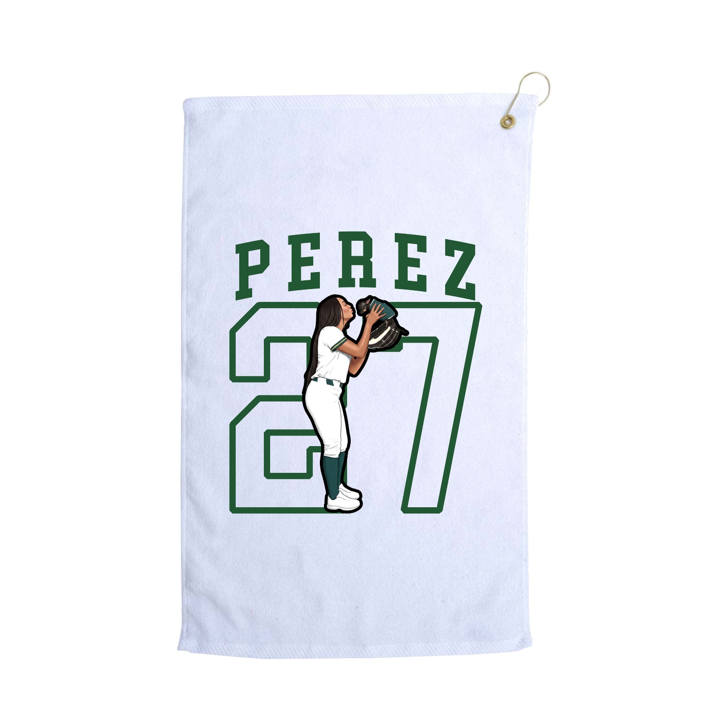 Golf Towel — Shirsey in White