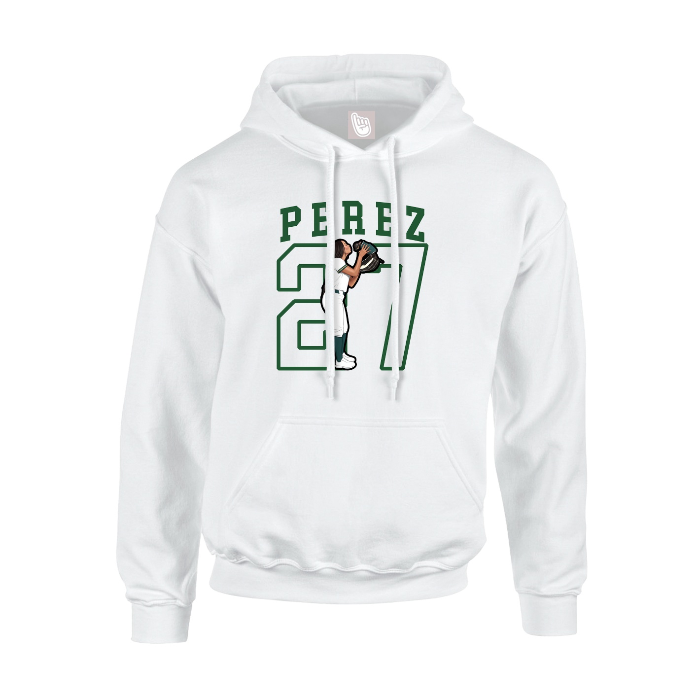 Youth Hoodie — Shirsey in White
