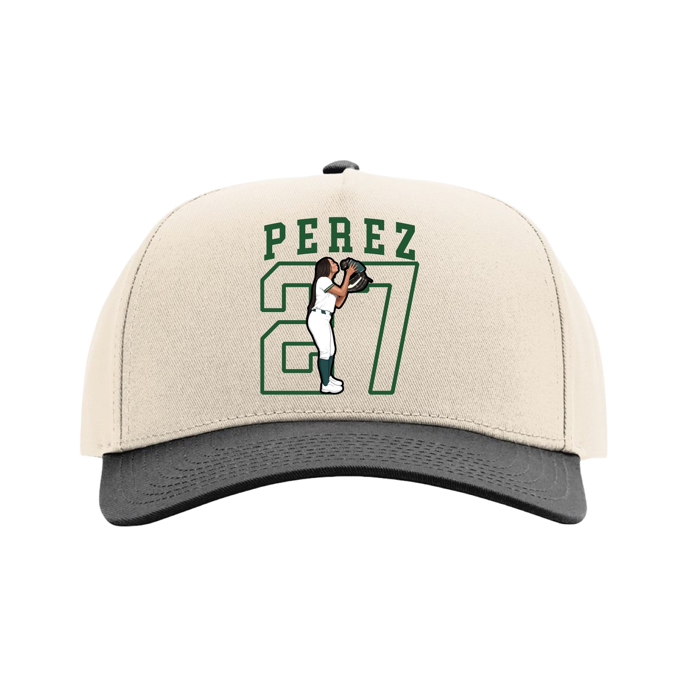 Full Fabric Five-Panel Champ Cap