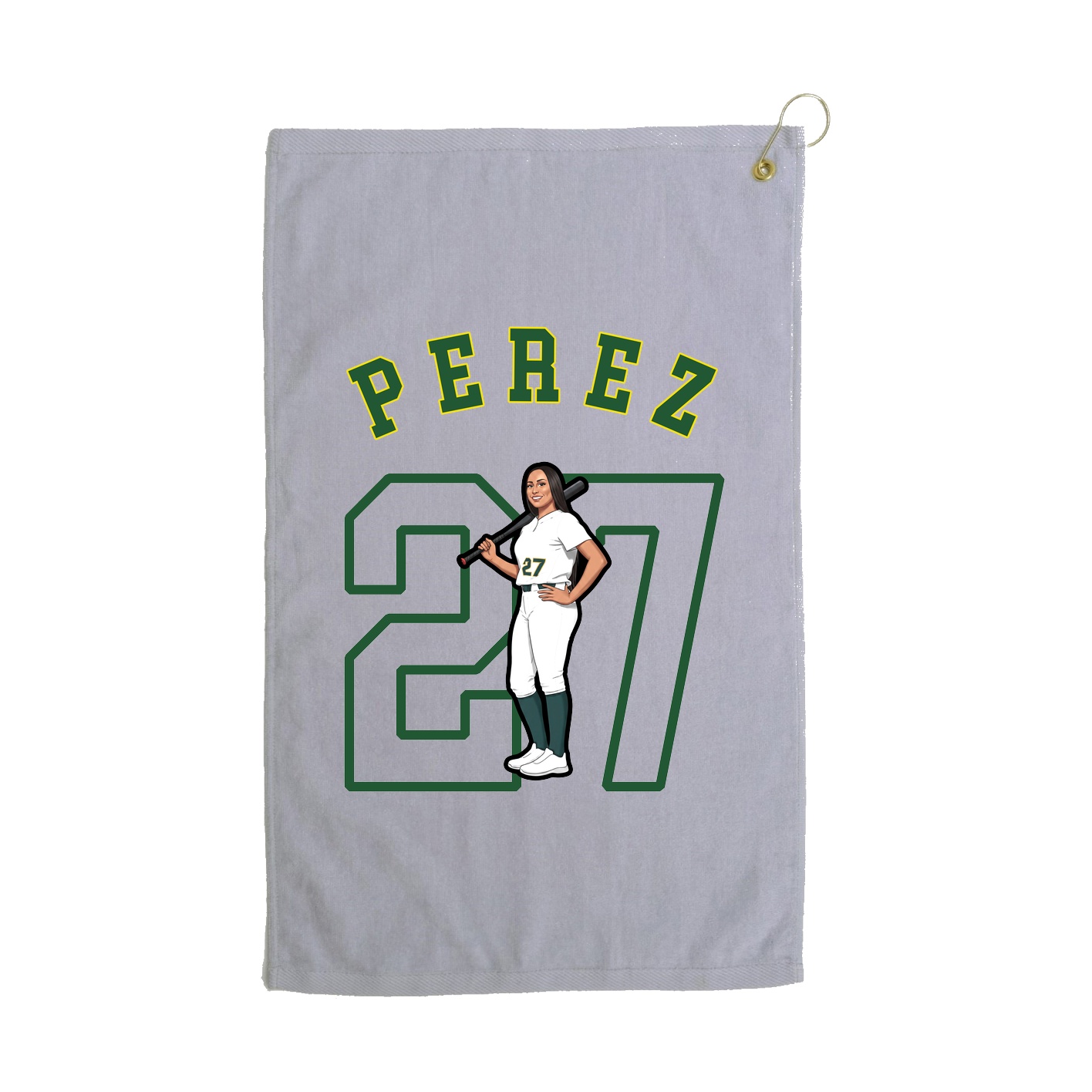 Golf Towel — Shirsey Arch in Grey