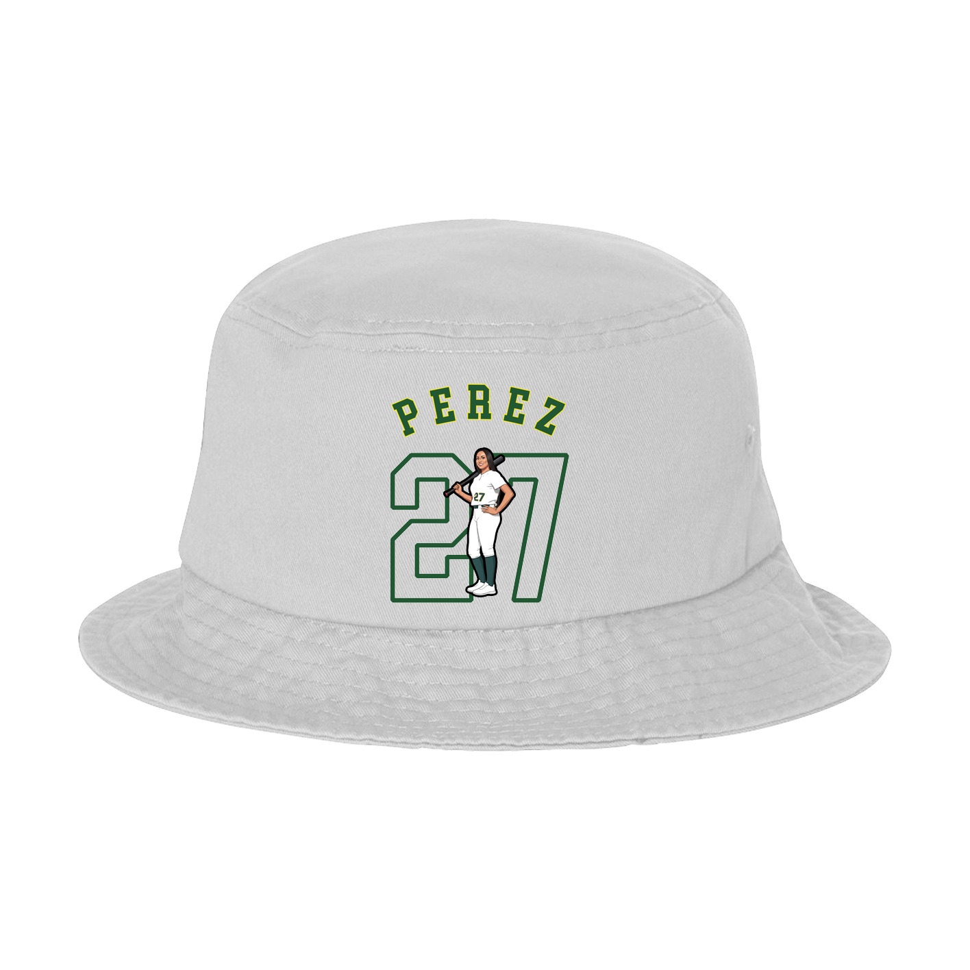 Bucket Cap — Shirsey Arch in White
