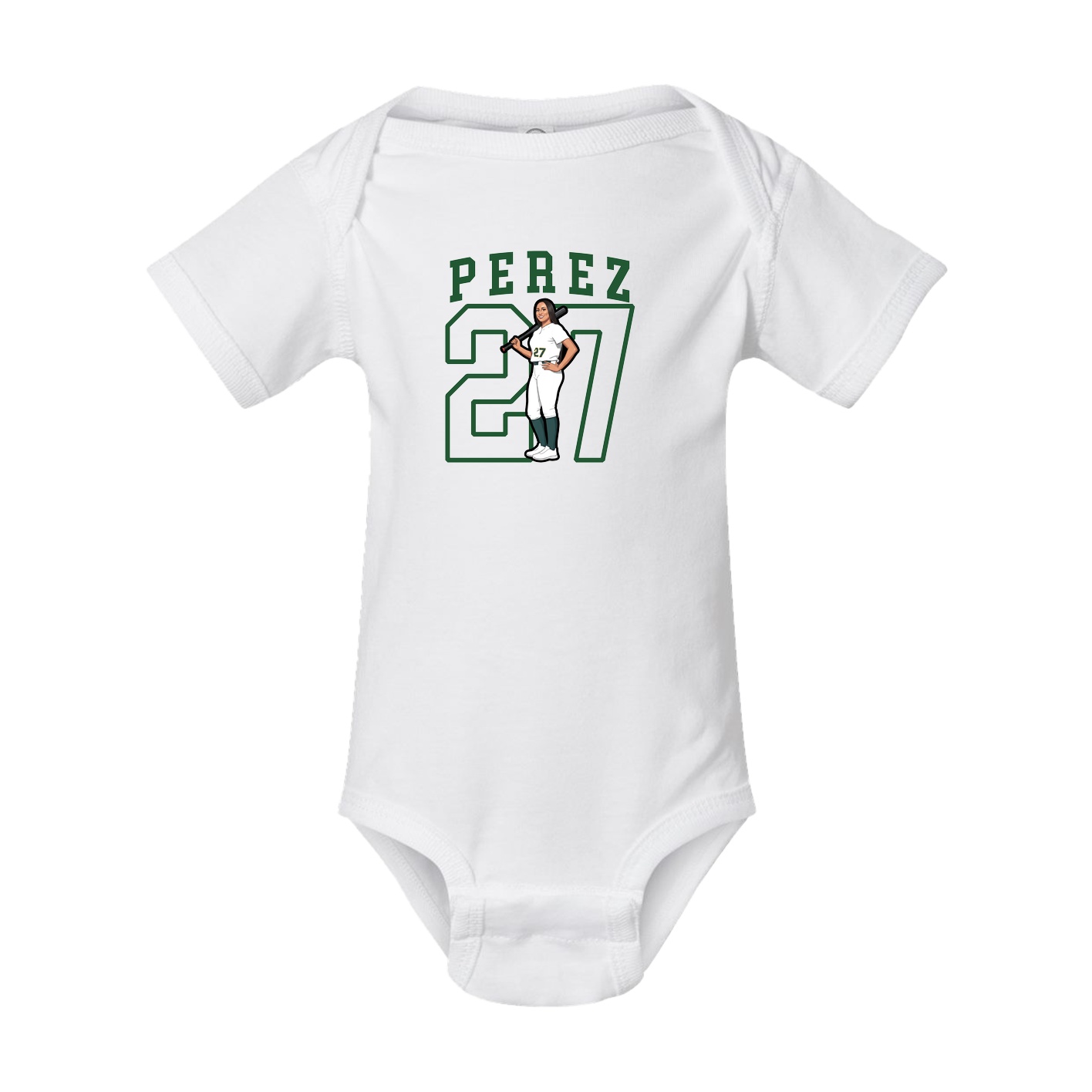 Baby Onesie — Shirsey in White