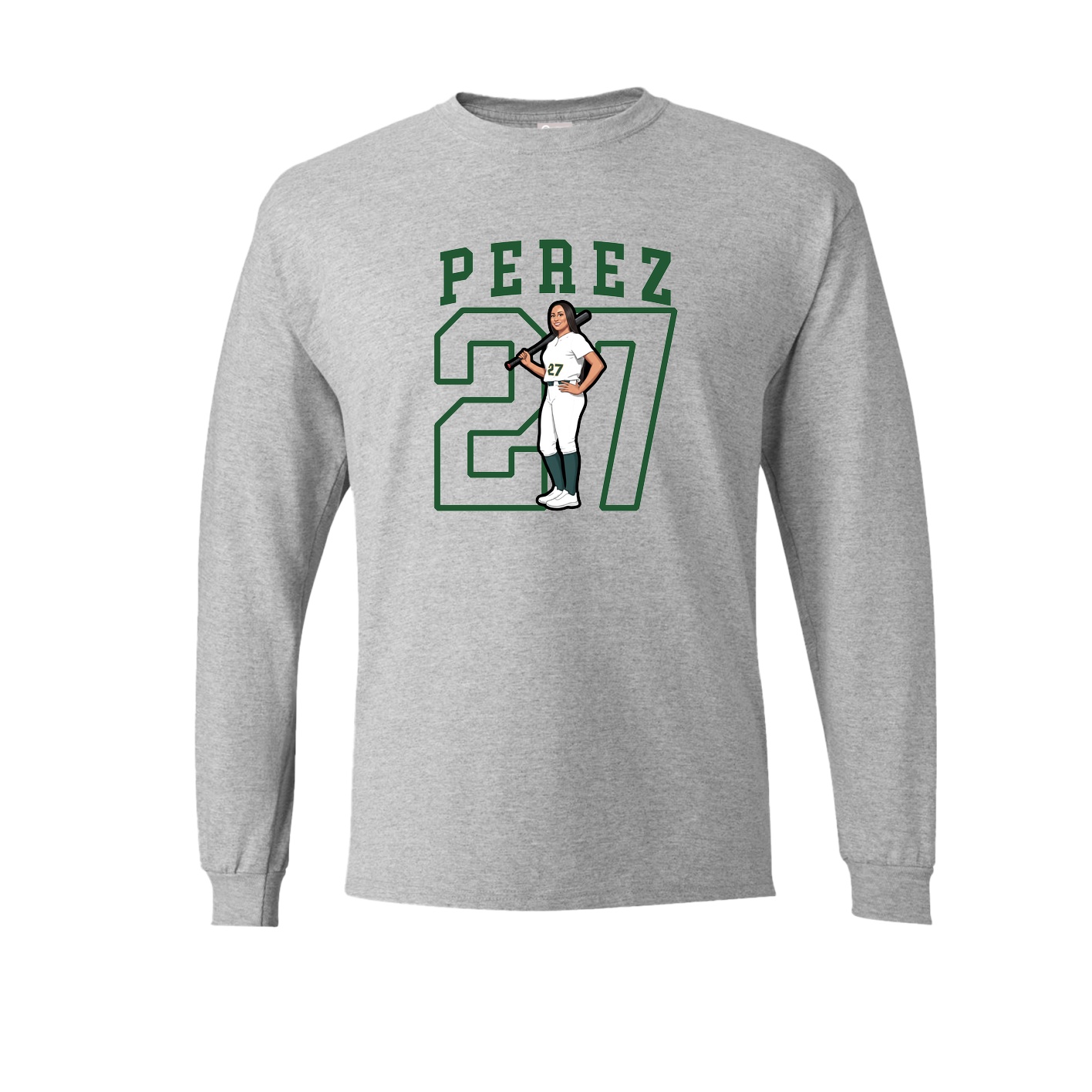 Long Sleeve Tee — Shirsey in Grey