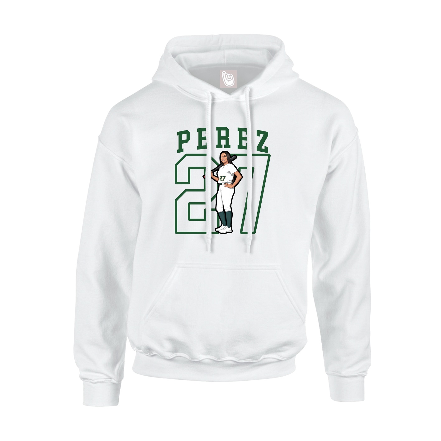 Youth Hoodie — Shirsey in White