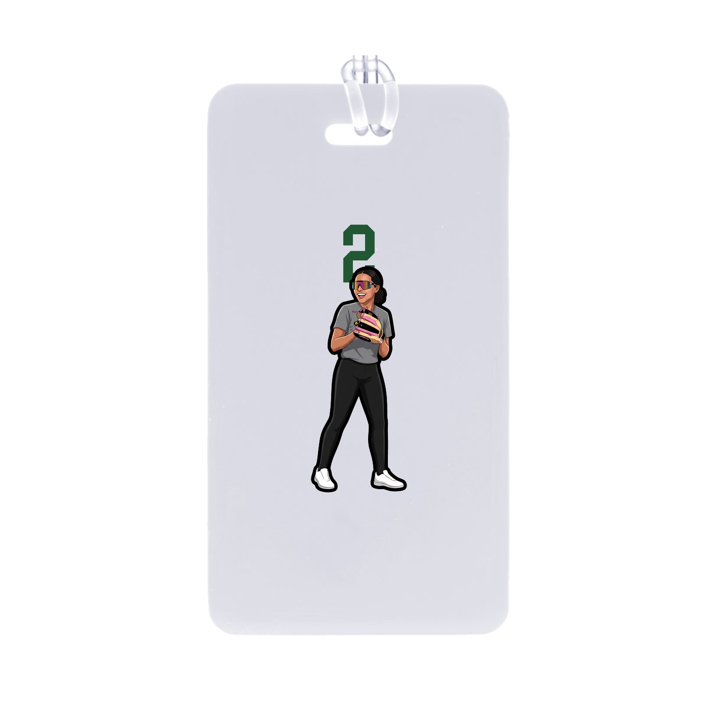 Bag Tag — Number Top in Classic