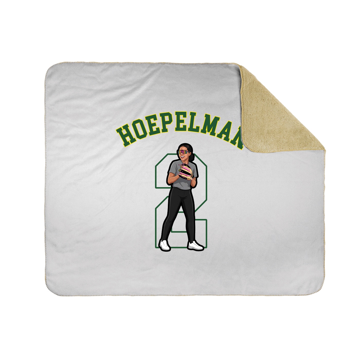 Throw Blanket — Shirsey Arch in White