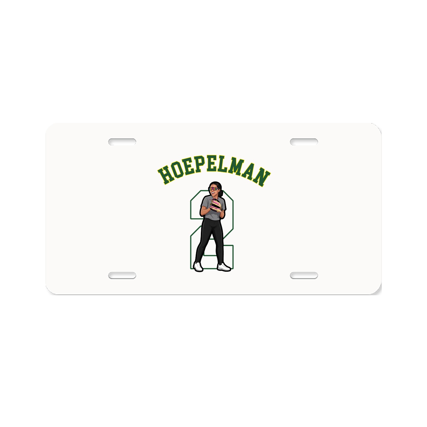 License Plate — Shirsey Arch in Classic