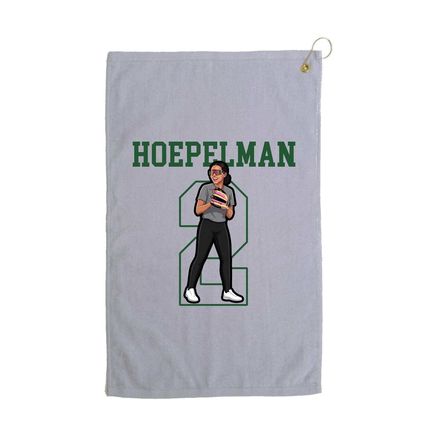 Golf Towel — Shirsey in Grey