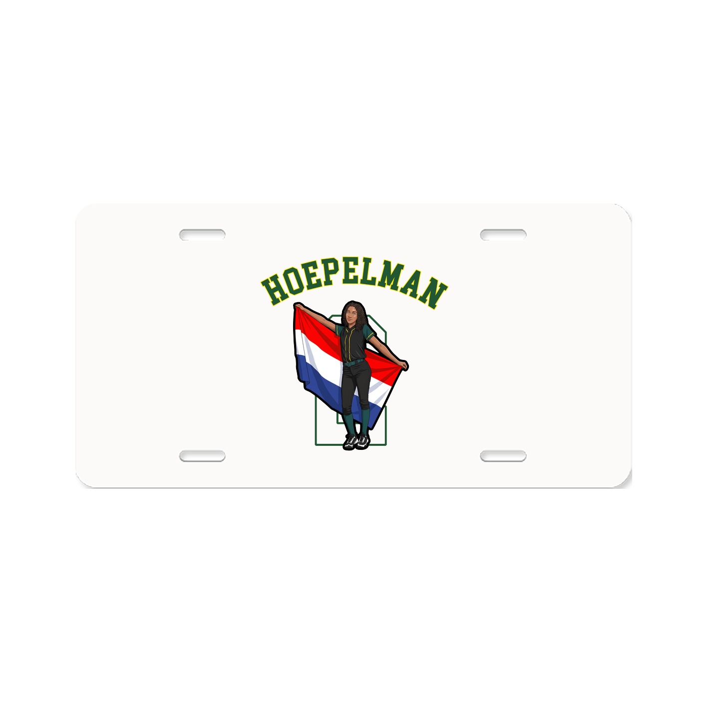 License Plate — Shirsey Arch in Classic