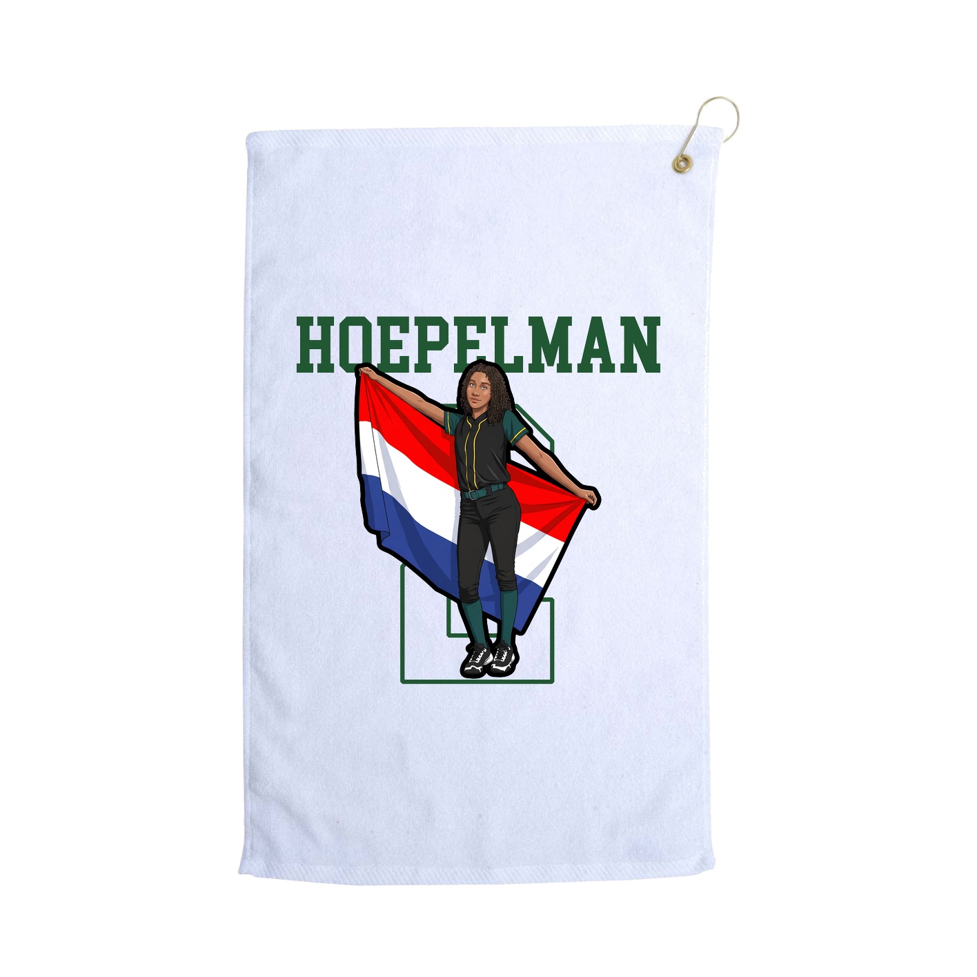 Golf Towel — Shirsey in White