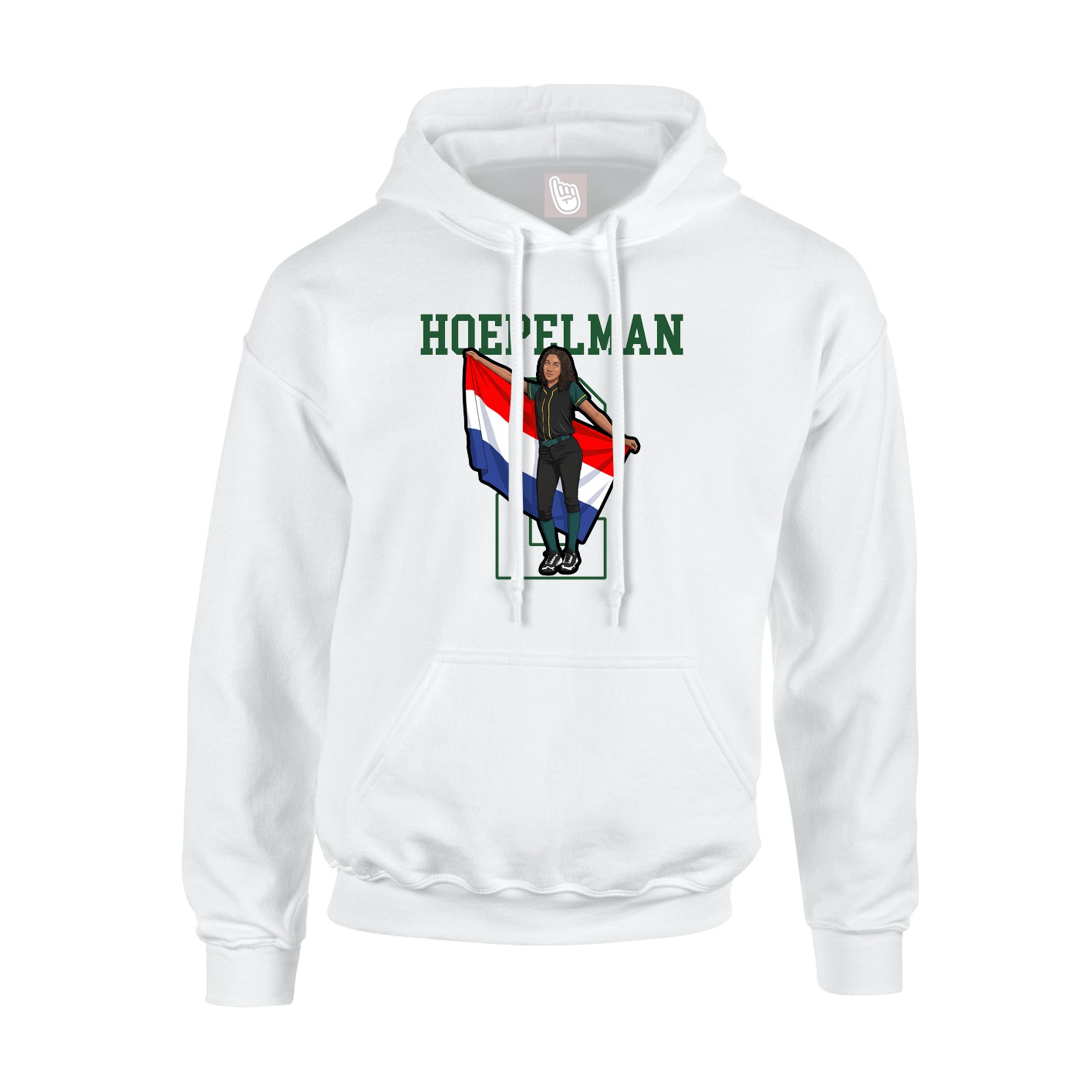 Youth Hoodie — Shirsey in White
