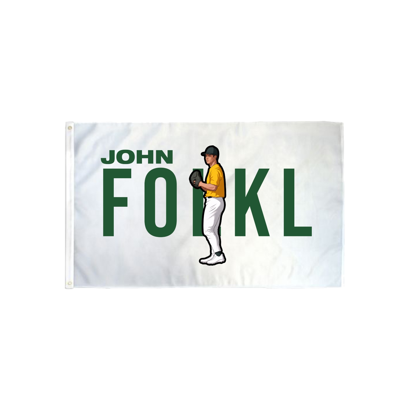 3x5 Flag — Player Name in Classic