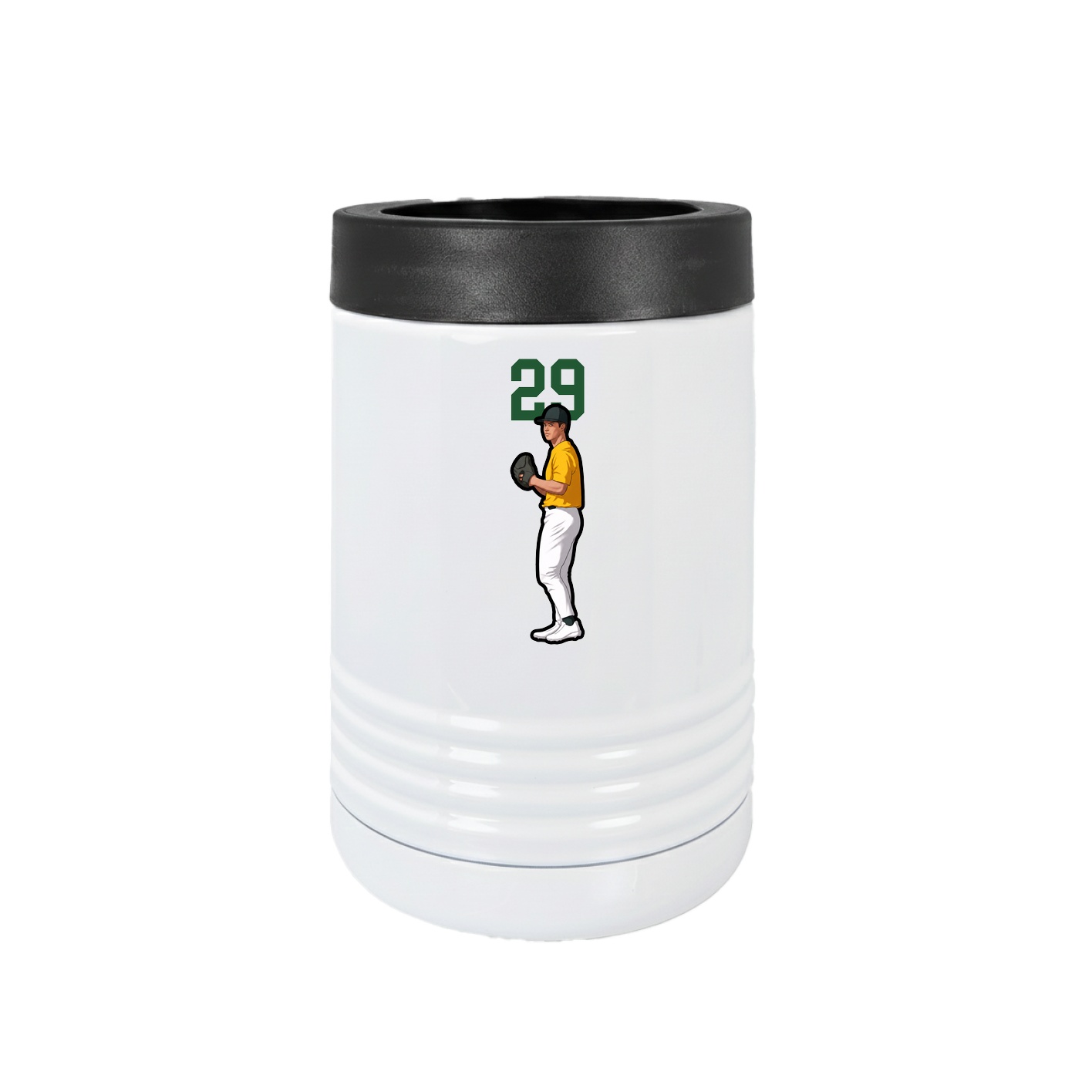 Beverage Holder — Number Top in White