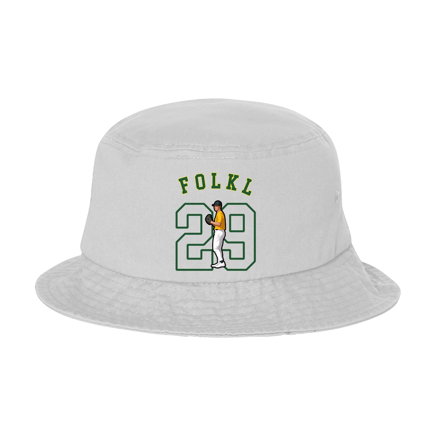 Bucket Cap — Shirsey Arch in White